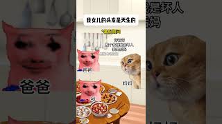 当你有个宠女狂魔老爸 猫meme小剧场 神操作 意想不到的结局 内容过于真实 女儿奴 猫 cat 喵不可言 猫meme funny [upl. by Llezo939]