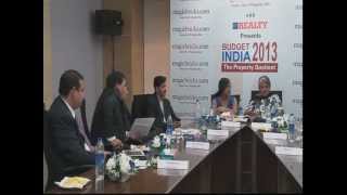 BUDGET 2013  and its effects on the Real Estate industry  Discussion at Magicbricks [upl. by Seena]