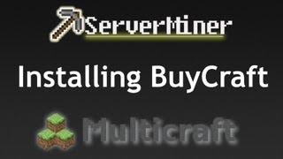 How to install and configure BuyCraft on your server [upl. by Ahsiryt]