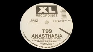 T99  Anasthasia Dub Mix 1991 HQ Hardcore Techno Breakbeat [upl. by Fritze]