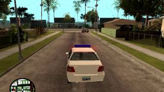 Patrullero de la Policia de Cordoba GTA San Andreas HD [upl. by Ori]