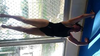 Amanda Allen Headstand Pushup  5 Only  Another beginning [upl. by Romola971]