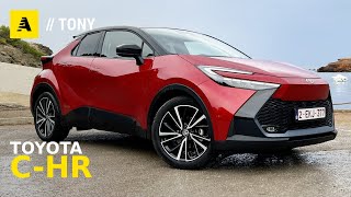 Toyota CHR 2024  PROVA della FULL HYBRID meglio 18L o 20L [upl. by Attiuqihc]