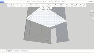 homstyler new version  second floor and design the roof [upl. by Ailatan]