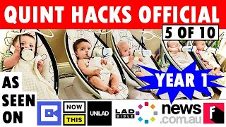 Quint Hacks  Hack 5 of 10 Feeding 5 Simultaneously quotBaby Bendiesquot [upl. by Clarissa]