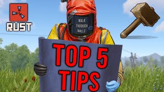 Top Secret 5 Building Tips and Tricks for Rust [upl. by Whallon]