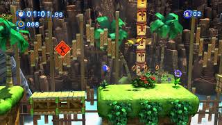 Sonic Forces Green Hill Zone WIP MOD Sonic Generations [upl. by Staffard]