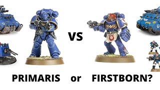 Primaris or Firstborn  Which Space Marines to Play in Warhammer 40K [upl. by Hopkins]