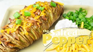 Air Fryer Hasselback Potatoes [upl. by Esille148]