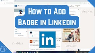 How to Add Badge to Linkedin Profile  Add Credly Badge to Linkedin [upl. by Starlin]