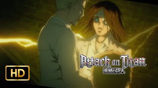 Eren Epic Transformation  Attack on Titan Season 4 wYouSeeBIGGIRLTT OST [upl. by Cyb]