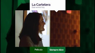 La Cartelera «Siempre Alice» [upl. by Dugald]