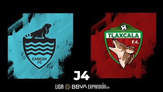 Resumen  Cancún vs Tlaxcala  Jornada 4  Apertura 2022  Liga BBVA Expansión MX [upl. by Aiuqenehs]