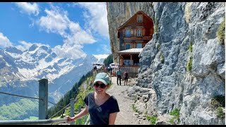 Hiking to Aescher Gasthaus with directions  Appenzell Switzerland [upl. by Anahsak]