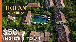 🇻🇳 Full Hoi An’s Traditional Silk Weaving amp Resort Tour [upl. by Dayiz]