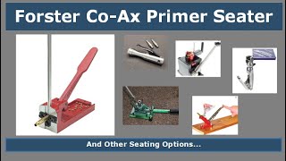 Forster CoAx Primer Seater and Other Options [upl. by Rellia]