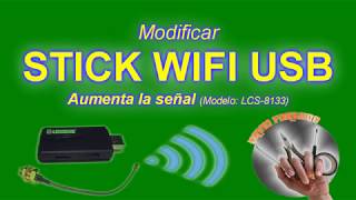 Prototipo WIFI USB 30 LONGSHINE UPGRADESIGN [upl. by Megen]