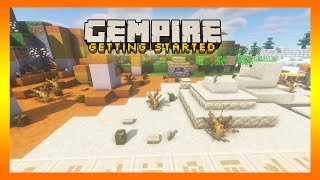 gempire how to start a survival world tutorial [upl. by Aneloj697]