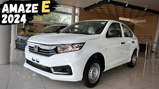 All new Honda Amaze E 2024 ₹730 lakh  Honda Amaze Base model E Review [upl. by Gunter916]