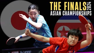 FULL MATCH  Miwa Harimoto vs Kim Kum Yong  Finals 2024 Asian Championships [upl. by Ynavoeg]