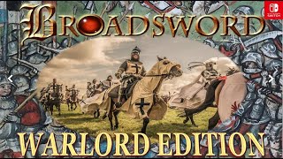 BROADSWORD WARLORD EDITION Full Gameplay on Nintendo Switch Oled Full Gameplay 1080p [upl. by Lawley]