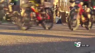 Bikers pickup packets at Blackrocks Brewery for Marji Gesick [upl. by Epul199]