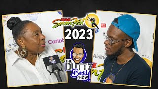 Olivia Babsy Grange Talks Being the 1st Influencer Dolly  Doing Taps amp Roses  Reggae Sumfest 2023 [upl. by Mercado]