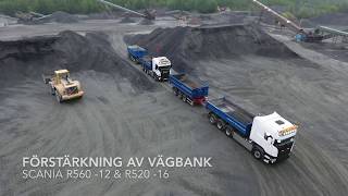 Janssons Entreprenad i Björketorp AB  Scania R560 amp R520 [upl. by Yraillih]