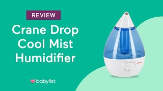 Crane Drop Cool Mist Humidifier  Babylist [upl. by Melvina]