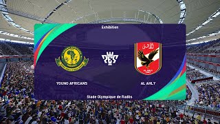 Yanga vs Al Ahly 02122023 CAF Champions League PES 2021 [upl. by Zebaj576]