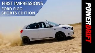 Ford Figo Sports Edition 2017  Whats New  PowerDrift [upl. by Warde]