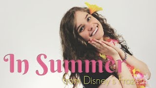 In Summer from Disneys Frozen  Female Cover  Anita amp Melannie Music [upl. by Ginevra]