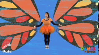 Preschool Learn to Dance Butterfly Wings [upl. by Seigler]