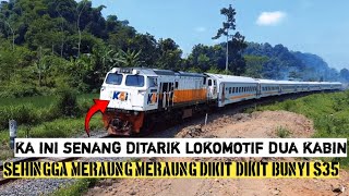 KA PROBOWANGI SENANG SEKALI DITARIK DUA KABIN SEHINGGA MERAUNG MERAUNG S35 TERUS‼️ [upl. by Pirbhai]