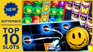 Big Wins on New Slots September 2023 [upl. by Anuahsal]