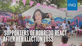 Disappointed and frightened Supporters of Robredo react after her election loss [upl. by Corenda800]