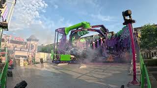 Torsion  Straub Offride  Mega Kermis Uden 2024  Kirmes Fahrgeschäft  KMG Move It 18 [upl. by Steady]