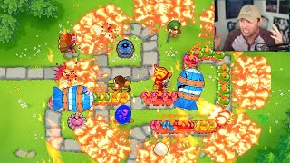 Playing Bloons TD 6 with a Frozen Cam Please Ignore [upl. by Aztiley]