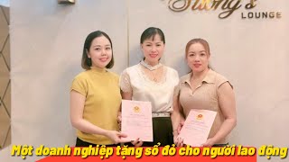 Một doanh nghiệp tặng sổ đỏ cho người lao động [upl. by Drolet]