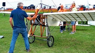 GIGANTIC  RC XXXL BLÉRIOT XI  SCALE MODEL AIRPLANE  FLIGHT DEMONSTRATION [upl. by Lareena365]