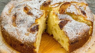 Questa torta di mele e davvero speciale fine ed aromatica  SaporitoTV [upl. by Sharline]