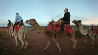 Experience a 360 Uluru Camel Tour [upl. by Aneleasor]