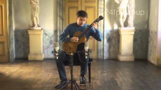 NICCOLO PAGANINI Sonata n 12 MS 84 Nicola Jappelli guitar GB Fabbricatore 1811 [upl. by Sinnaiy]