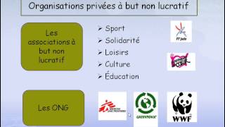 Economie  Les organisations [upl. by Nosde]