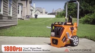 Yard Force YF1800LR Electric Pressure Washer [upl. by Nosredna800]