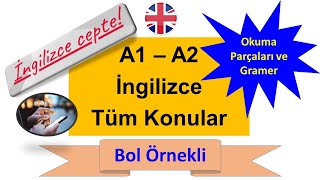 Aylarca Kurs Yerine Yeni Başlayanlar İçin İngilizce Okuma Parçaları ve Gramer Dersleri [upl. by Isaak901]