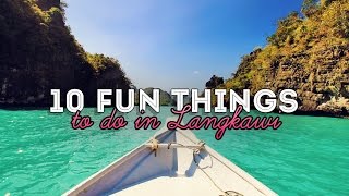 10 Fun Things and Activities to do in Langkawi Malaysia GoPro [upl. by Burroughs]