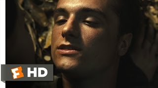 The Hunger Games Catching Fire 812 Movie CLIP  Peeta Hits the Forcefield 2013 HD [upl. by Uy]