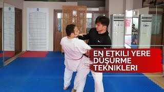 EN ETKİLİ YERE DÜŞÜRME TEKNİKLERİ YAKIN MESAFE DÖVÜŞ [upl. by Norbert95]