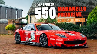 2002 Ferrari 550 Maranello Prodrive  The Corvette Hunter [upl. by Aehta]